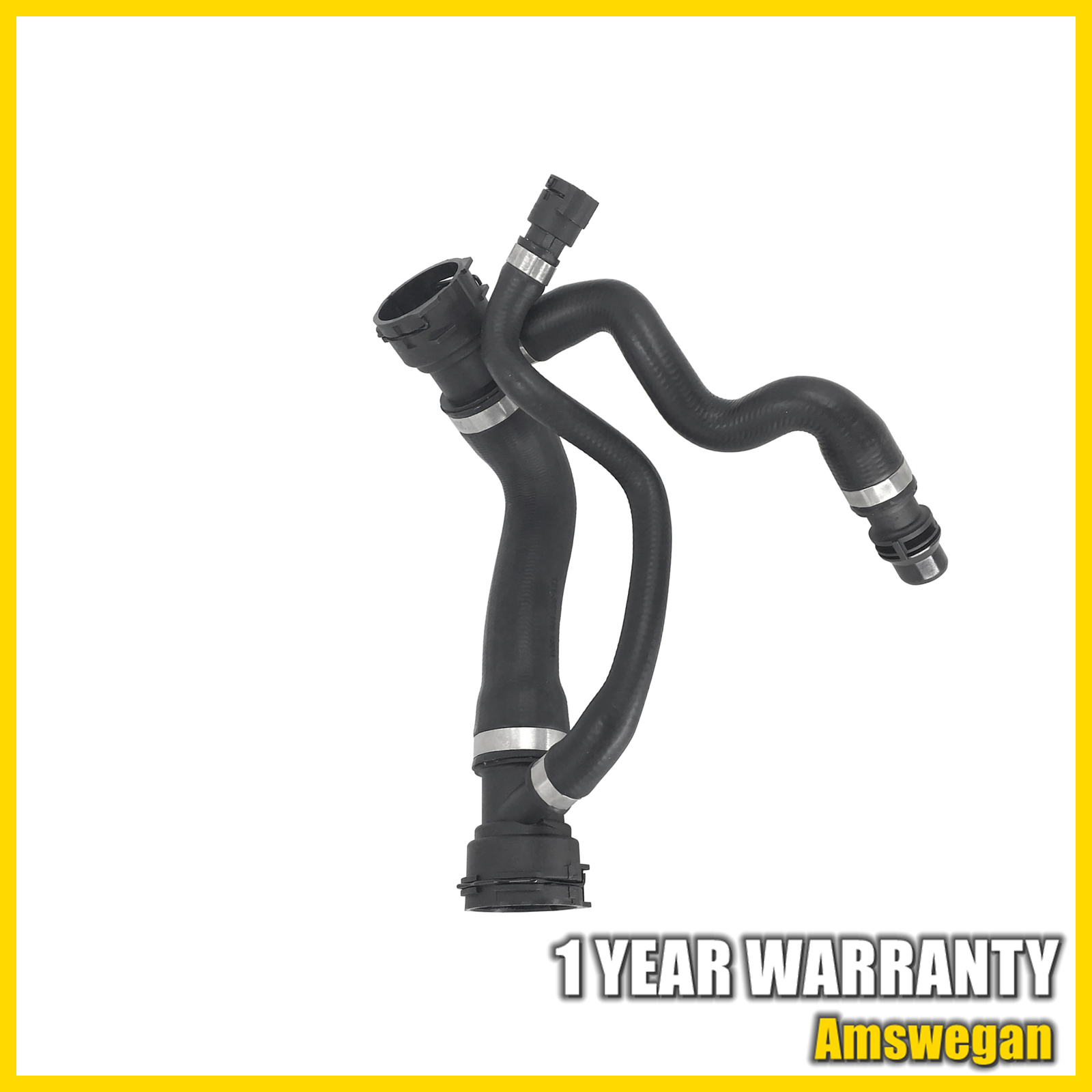 Upper Radiator Cooling Hose For 2006-10 BMW 525i 530i 528xi 3.0L L6 GAS ...