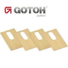 NEW Gotoh SSM-02 BRASS Saddle Shims for GE1996T 6 & 7 String Tremolos - Set of 4