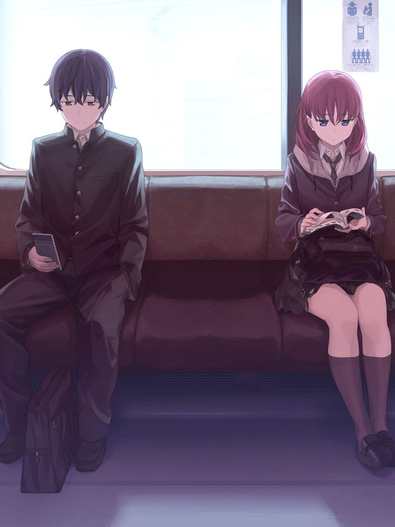 V7387 Just Because! Eita Izumi Mio Natsume Manga Anime Art WALL