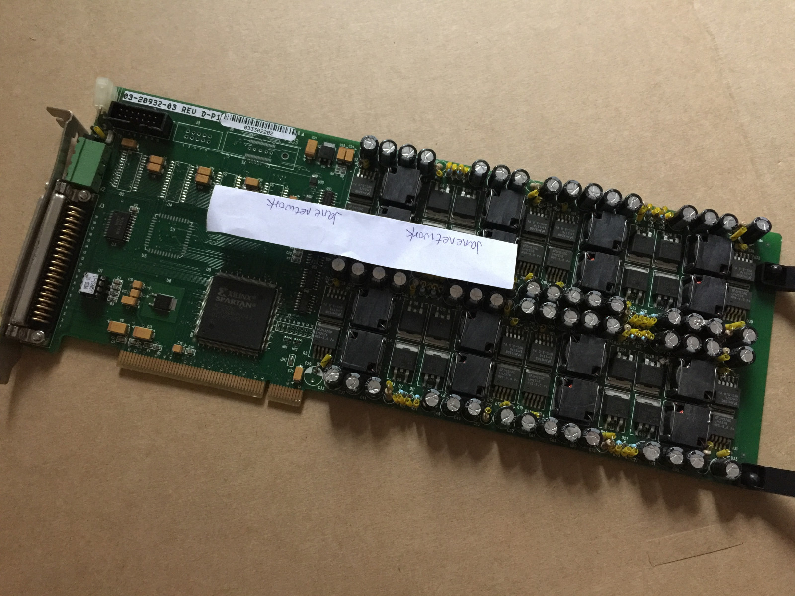 1pcs used 03-20932-03 REV D-P1 Have warranty (DHL or Fedex shipping)
