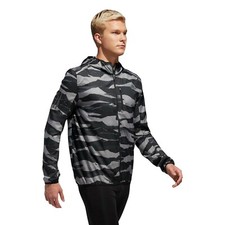 own the run graphic wind jacket