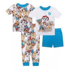 Paw Patrol Characters Toddler Boy's 4-Piece Pajama Set