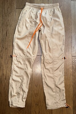 EPTM Men s Cargo Pull On Draw String Pants In Tan Sz M