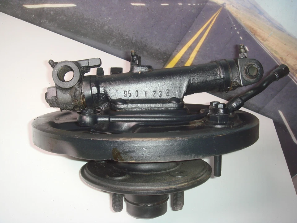 Eje de cubo de rueda delantero derecho Mercedes W108 1959 Ponton 180D dirección 9501232 X6 Foto 4 de 4