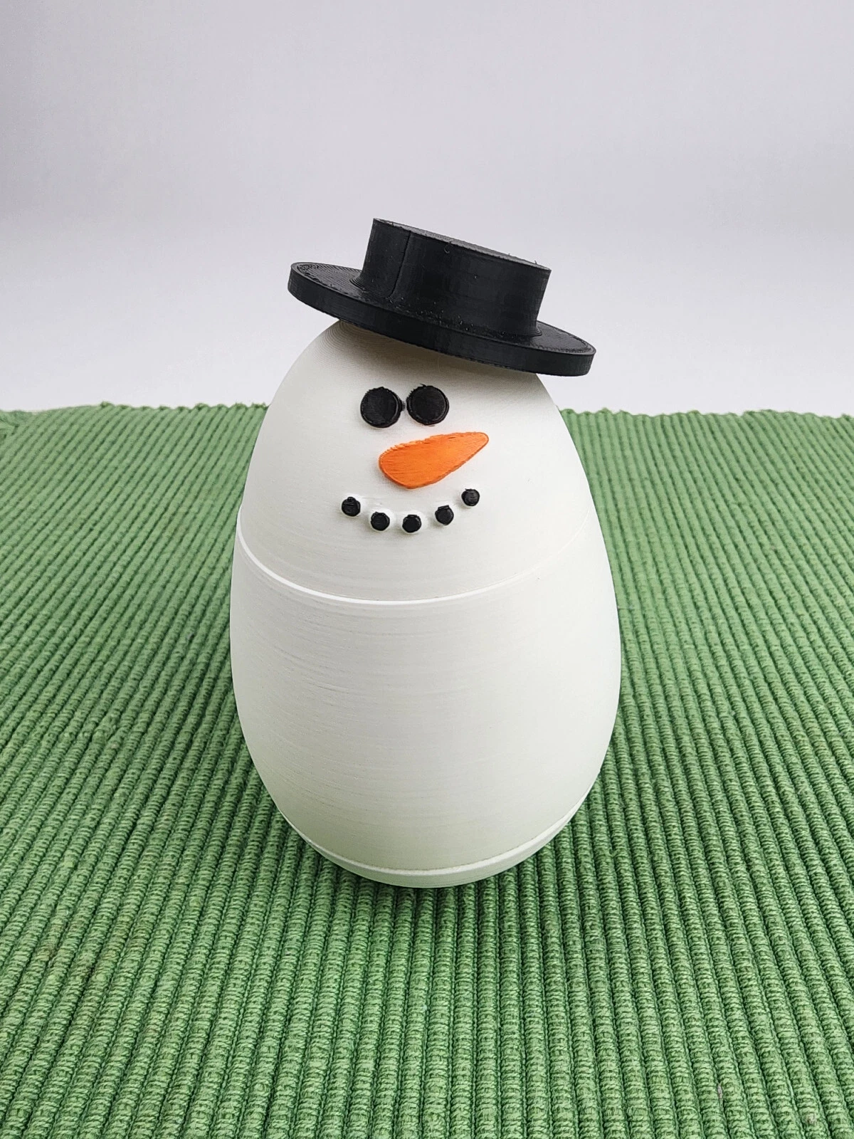 Mr. Wobbles Snowman Edition: The Cat Treat Dispenser/Wobbling Toy/WobbleCustom
