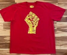 Threadless Men's Fist Pump Video Game Controller Gaming Revolution XXL Xbox Sony