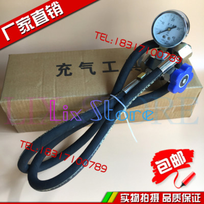 Shearing machine bladder accumulator nitrogen gas filling valve CQJ-16/25/40MPA