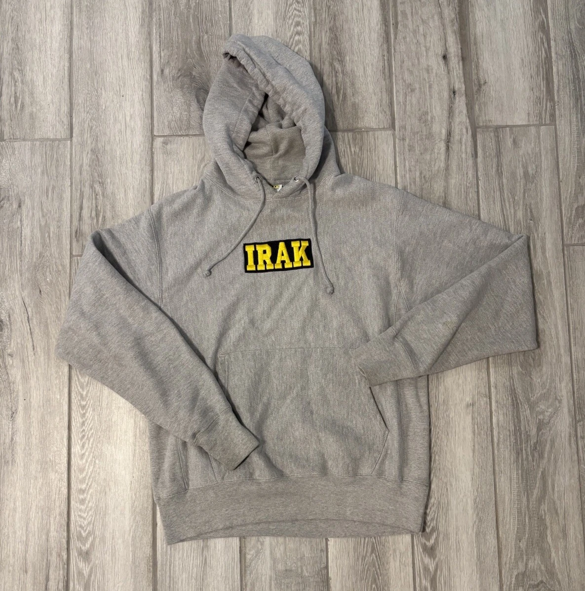 Felpa con cappuccio IRAK New York Box Logo Supreme