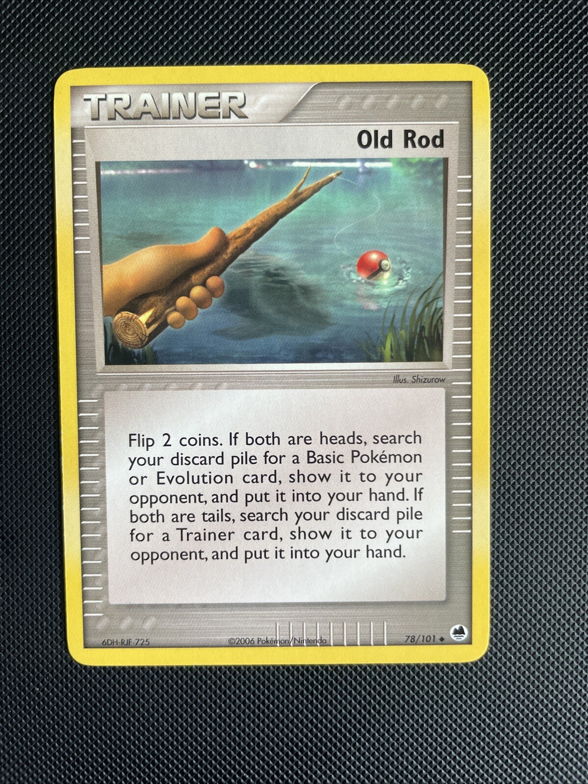 Pokémon Old Rod 78/101 EX Dragon Frontiers - LP