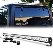34led Traffic Advisor Emergency Strobe Light Bar Warning Tow Truck Amber White