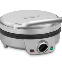 Waffle Maker Belgian Stainless Steel Waring Black Kitchen Breakfast New Iron Pro