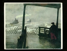 US FDC #1433 Lyon Art Gallery Maximum Card 1971 Lock Haven PA John Sloan Artist