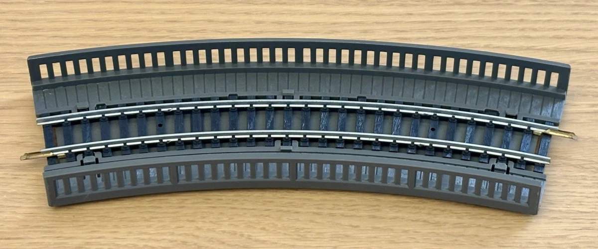 16x Jouef HO 475 Rails Droits Laiton 25cm Vintage Modelisme Ferroviaire