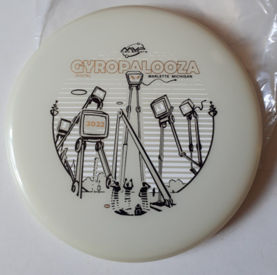 PROXY GYROPALOOZA 2022 AXIOM TOTAL ECLIPSE GLOW 3/3/-1/.5 DISC GOLF 173g MVP #5