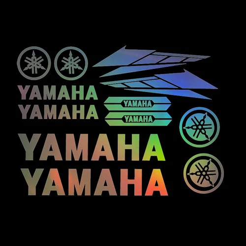 YAMAHA Motorrad Aufkleber Zubehör Abziehbilder Sticker Roller Heckbox Dekoration - Picture 1 of 10