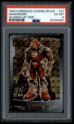 Zelda Japanese Ocarina of Time 21 Ganondorf Prism Legend 1999 PSA