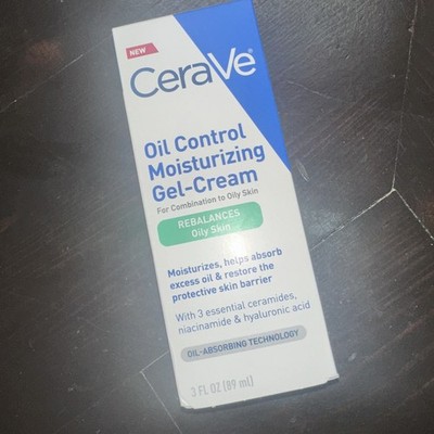Cerave Oil Control Moisturizing Gel-Cream Face Moisturizer 3oz - New