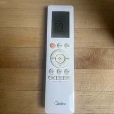 Midea RG10G4 B2 /BGEFU1 White Handheld Wireless Air Conditioner Remote Control