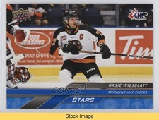 2024-25 Upper Deck CHL Stars Blue Oasiz Wiesblatt #347 READ 1ai1