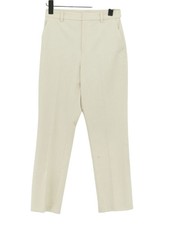 Uniqlo Women's Suit Trousers XS Cream Polyester