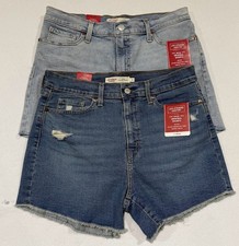 Wmn Levi Strauss Signature Vintage Original shorts denim Jean Choose Color Sz