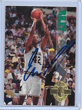 ERIC RILEY Basketball Card IP auto NBA rookie 1993 Classic Michigan Wolverines. rookie card picture