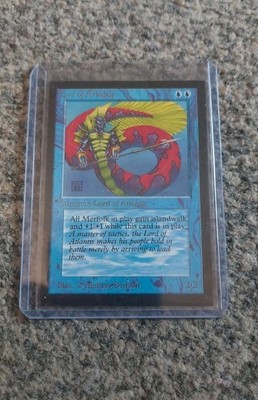 1993 Vintage MAGIC THE GATHERING Lord of Atlantis Collectors Edition Karte mtg