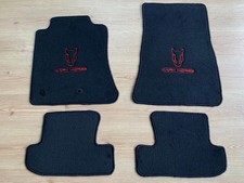 Fit For Ford Mustang Dark Horse Floor Mat Mats Carpet Black Set Of 4 - 2015-25