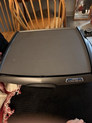 Presto Tilt 'n Drain BigGriddle 1500W Electric Griddle 22x14 Adjustable Black