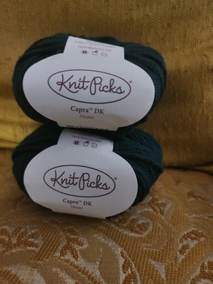 Knit Picks Capra DK Cashmere ''HUNTER'' two NEW #82614