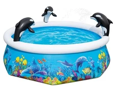 Bestway H2OGO! Orca Spray Fast Set Pool 8 ft x 26 in