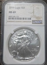 2019 Grade MS 69 Silver Bullion Coins for sale | eBay