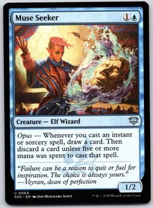 Muse Seeker #60 Secrets of Strixhaven Uncommon MTG