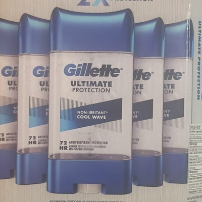 Gillette Ultimate Protection Antiperspirant Stick Cool Wave Non-Irritant 3.8 oz