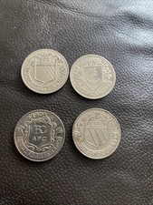 Football Set Of Coins 4 Of Man Utd   Bradford Portsmouth Man City