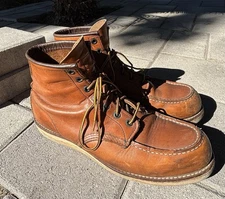 Red Wing Heritage 6" MOC Toe Boot Mens 10875 Oro Leather BOOTS Shoes Size 11.5E