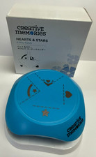 Creative Memories Hearts  Stars 4-Way Punch  New Open Box 