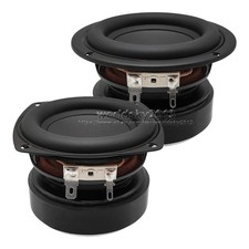 3"/3.5" Inch 4/6/8Ohm 40W Hi-Fi Heavy Bass Speaker Driver Subwoofer Loudspeaker