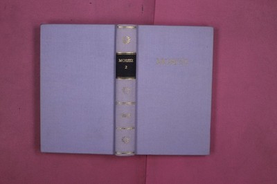 284499 Karl Philipp Moritz MORITZ Aufbau-Verlag Anton Reiser HC