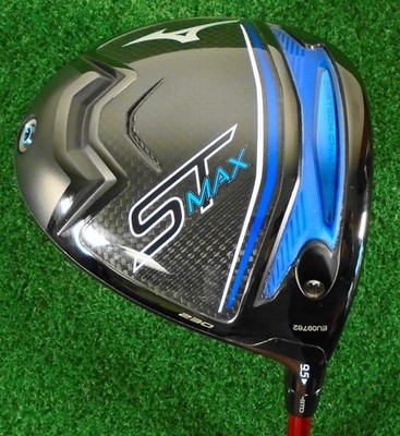 Nice Mizuno ST-Max 230 9.5* Driver, Denali Red 5.5 50g Regular, 45.75'', No Cover