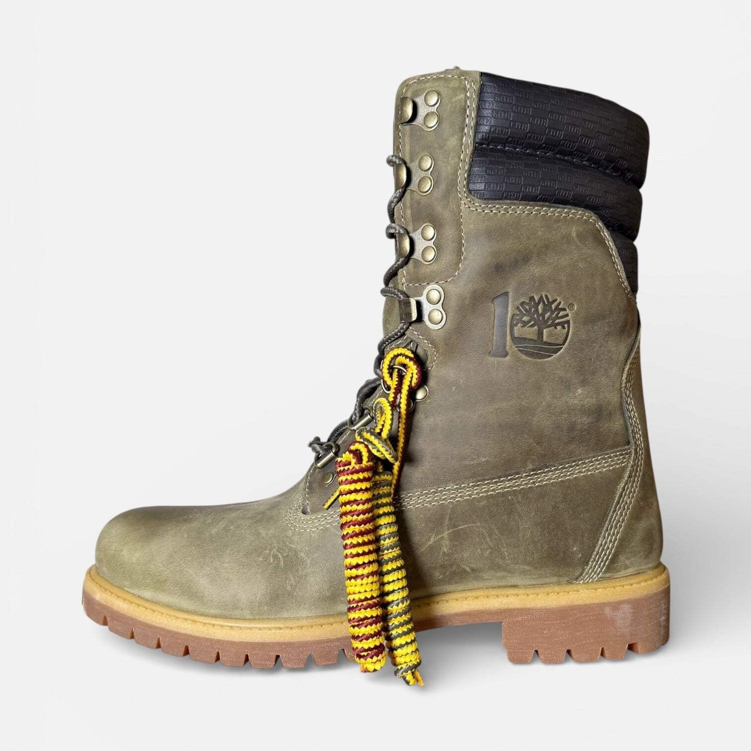 Timberland X KITH Premium Weatherproof Shearling Boots | Full Grain / Light Gree