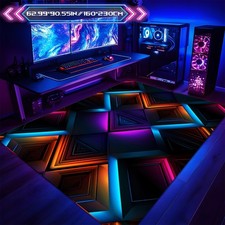 Golden Diamond Velvet 800gm2 Non-Slip Dot Plastic Backing Colorful Rhombus Gami