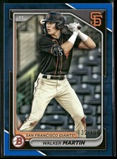 2024 Bowman Draft #BD-152 Walker Martin Blue Border /150