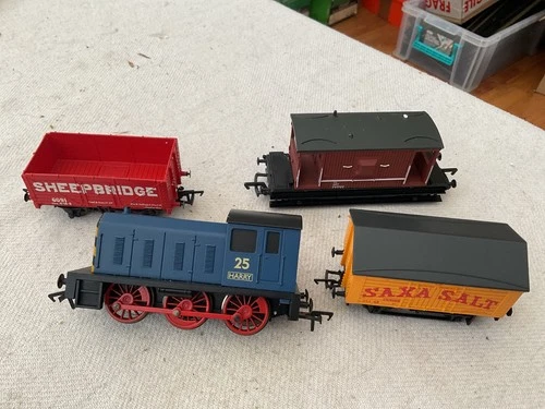 BACHMANN OO GAUGE HARRY THE HAULER AND TRUCKS NEW JOB LOT