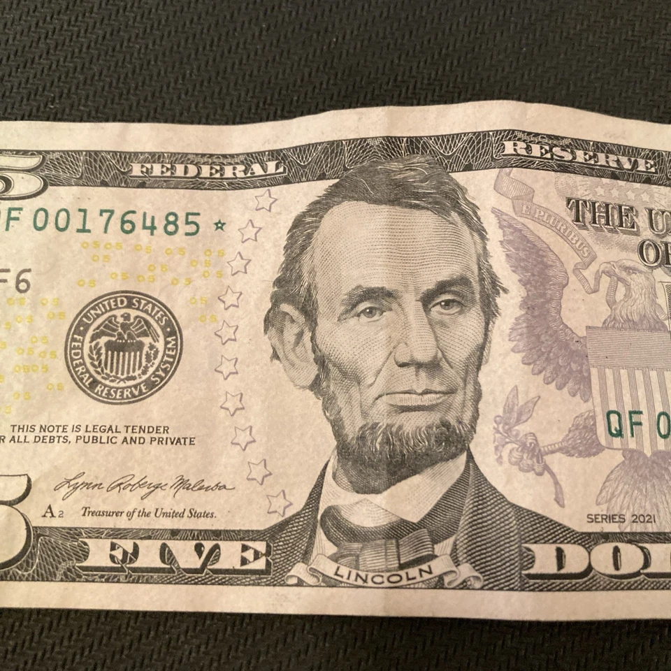 5 dollar bill start note 640 thousand total run-2021 - Image 3 of 4