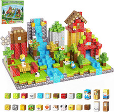 Bloques magneticos 200 piezas set construccion educativo juego creativo ninos