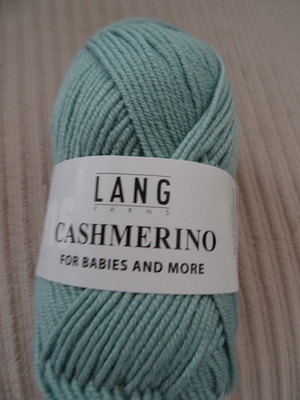 Lang Cashmerino Yarn 1 1/2 skeins Sage Green