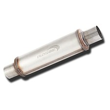 Exhaust Muffler Universal Stainless Steel Straight Through Design,Resonator
