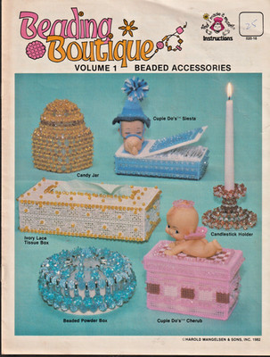 Beading Boutique - BEADING PATTERN - Volume 1 - Beaded Accessories Home - 1982