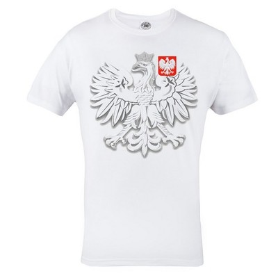 Polen T Shirt Herren Polska Adler Wappen Poland Patriot Fan Shirt Geschenk